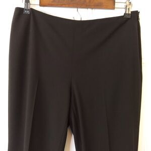 Vince camuto black side zippered dress pants